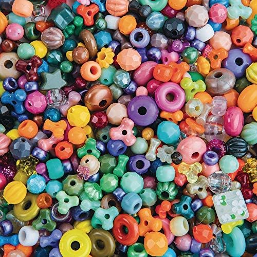 The Beadery 1-Pound Bag of Mixed Craft Beads - Image 2